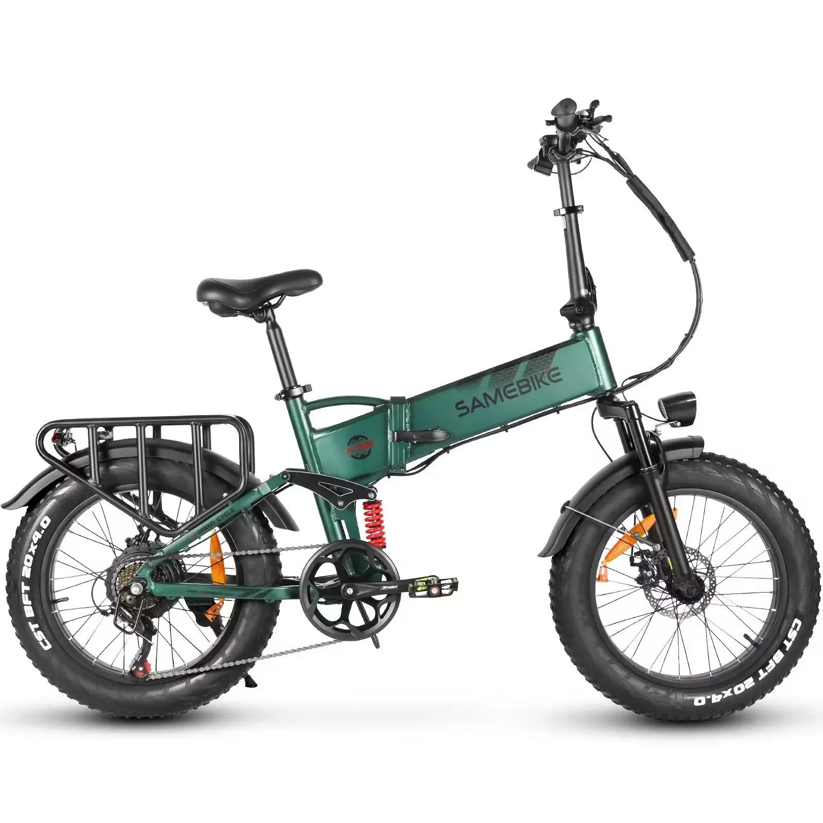 Unisex elektrische vouwfiets 48V 15Ah fat tire Shimano 7s RS-A02 Pro 2/7