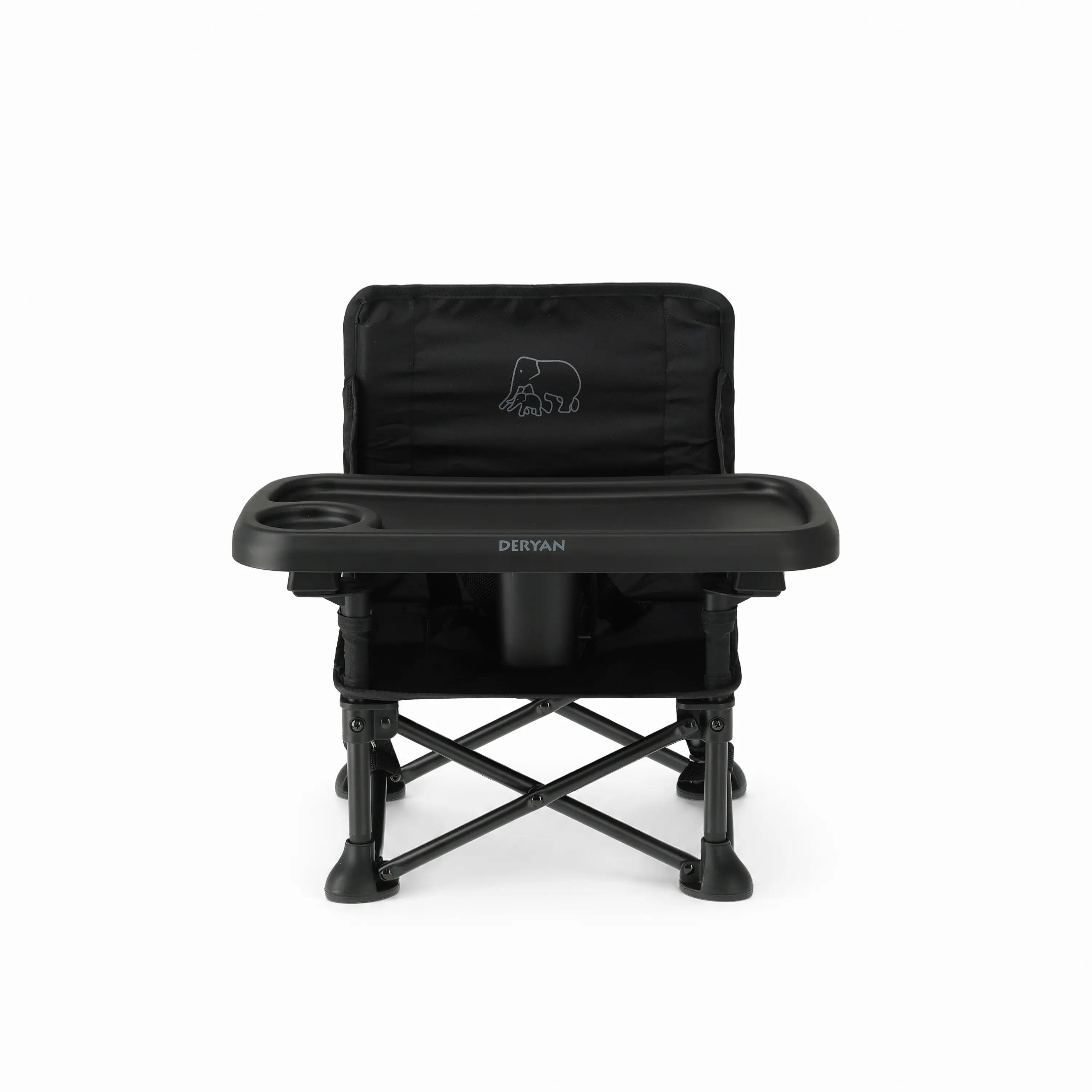 Deryan Pop 'N Sit Mini Trona - Asiento elevador plegable - Negro 6/9