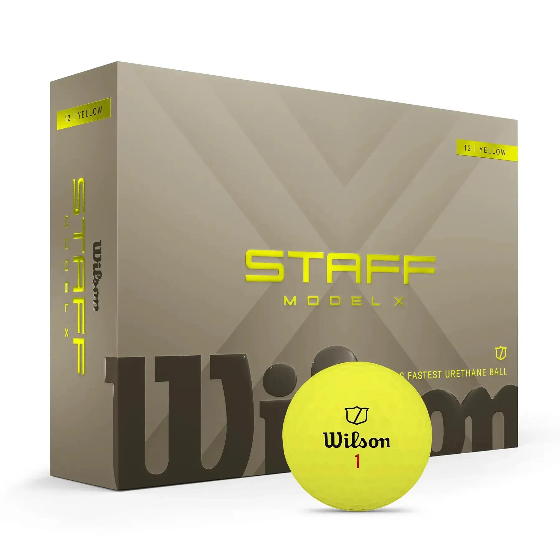 Golfballen Wilson Golf Staff X (x12) 2/6