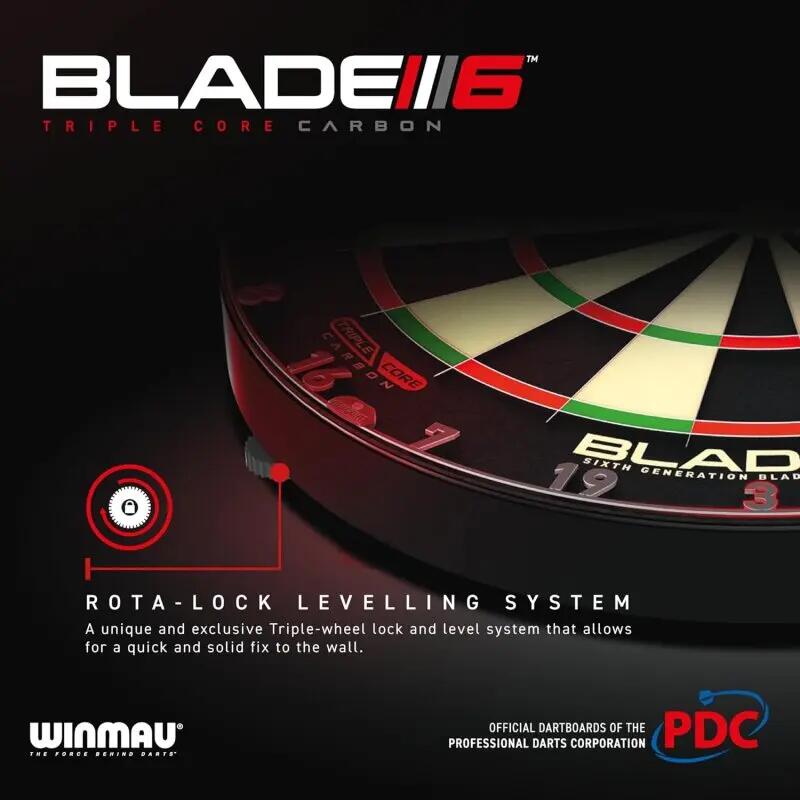 Winmau Wispa + Blade 6 Triple Core Carbon + Catchring 4/7
