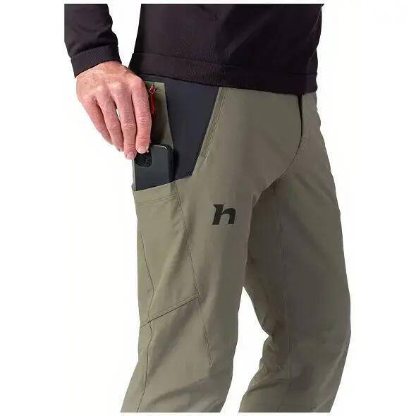 Calças de caminhada em softshell elástico para homem Hannah 3/6
