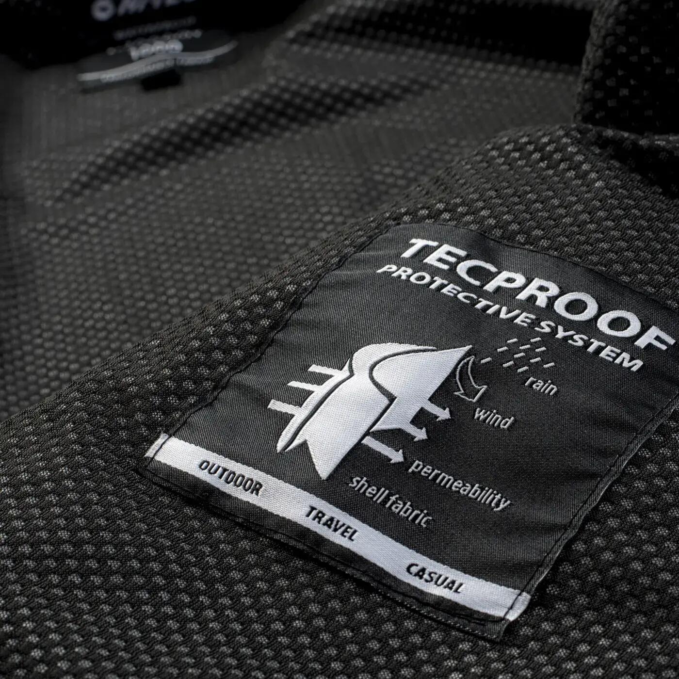 Jas Hi-Tec Ferns Fleece met Rits Zwart 5/5