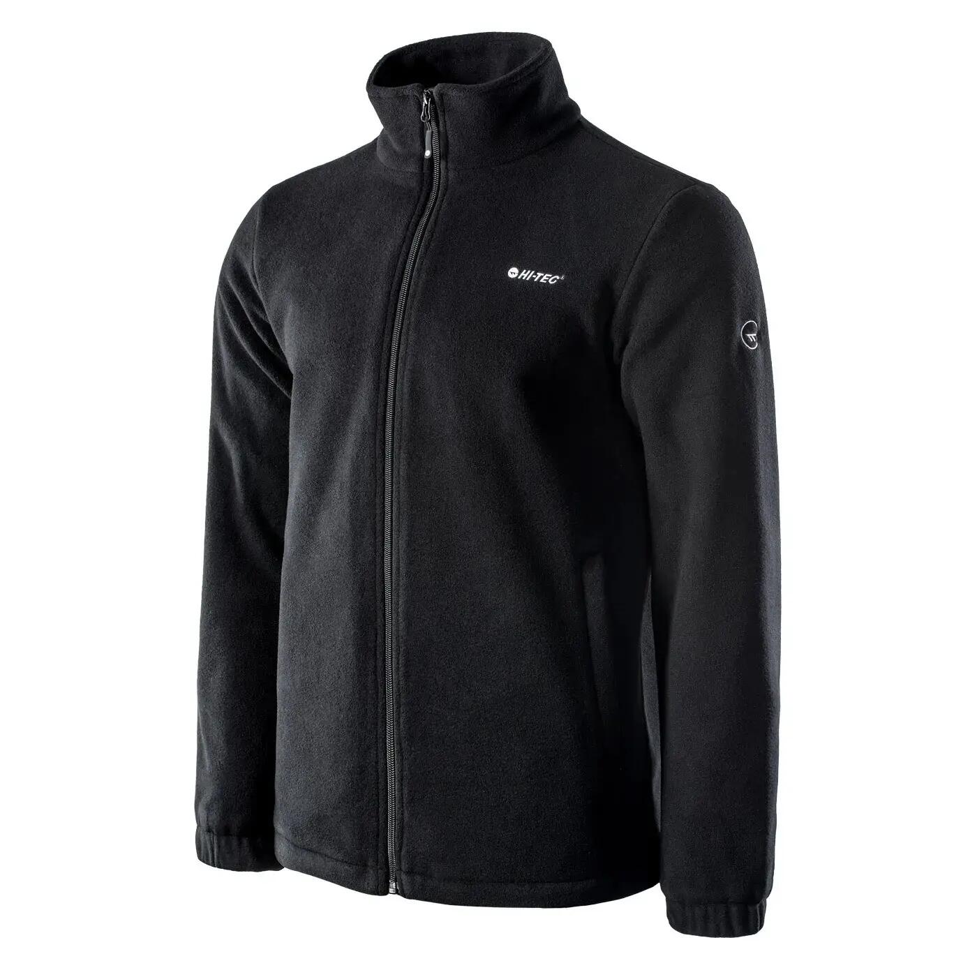 Jas Hi-Tec Ferns Fleece met Rits Zwart 3/5