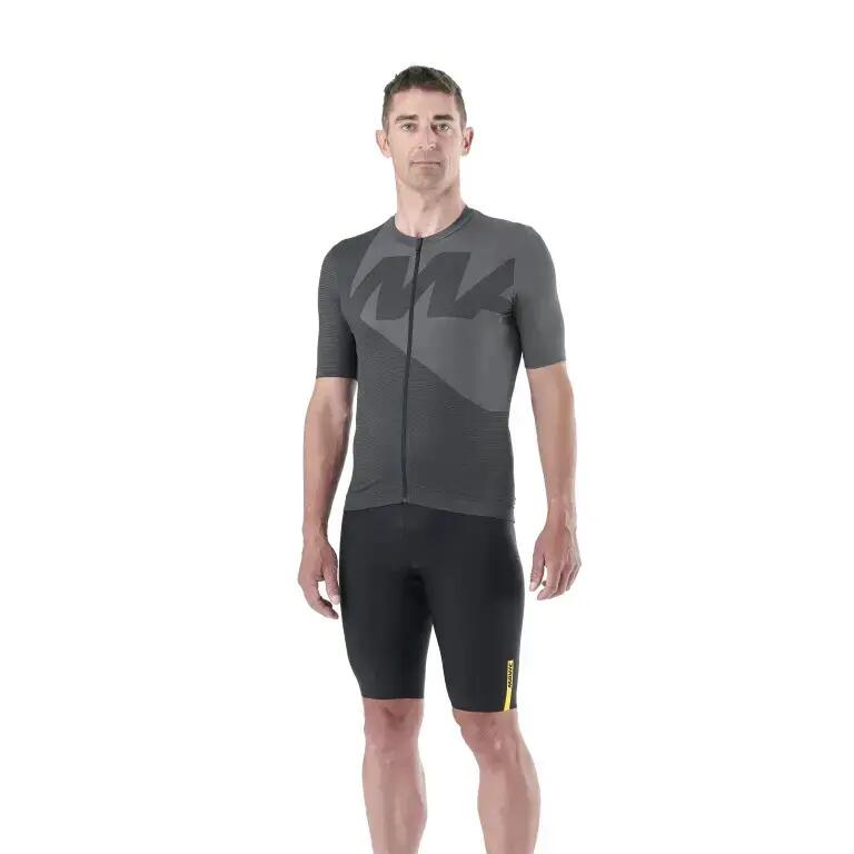Mavic Icon Graphic Kurzarm Trikot Schwarz 6/7