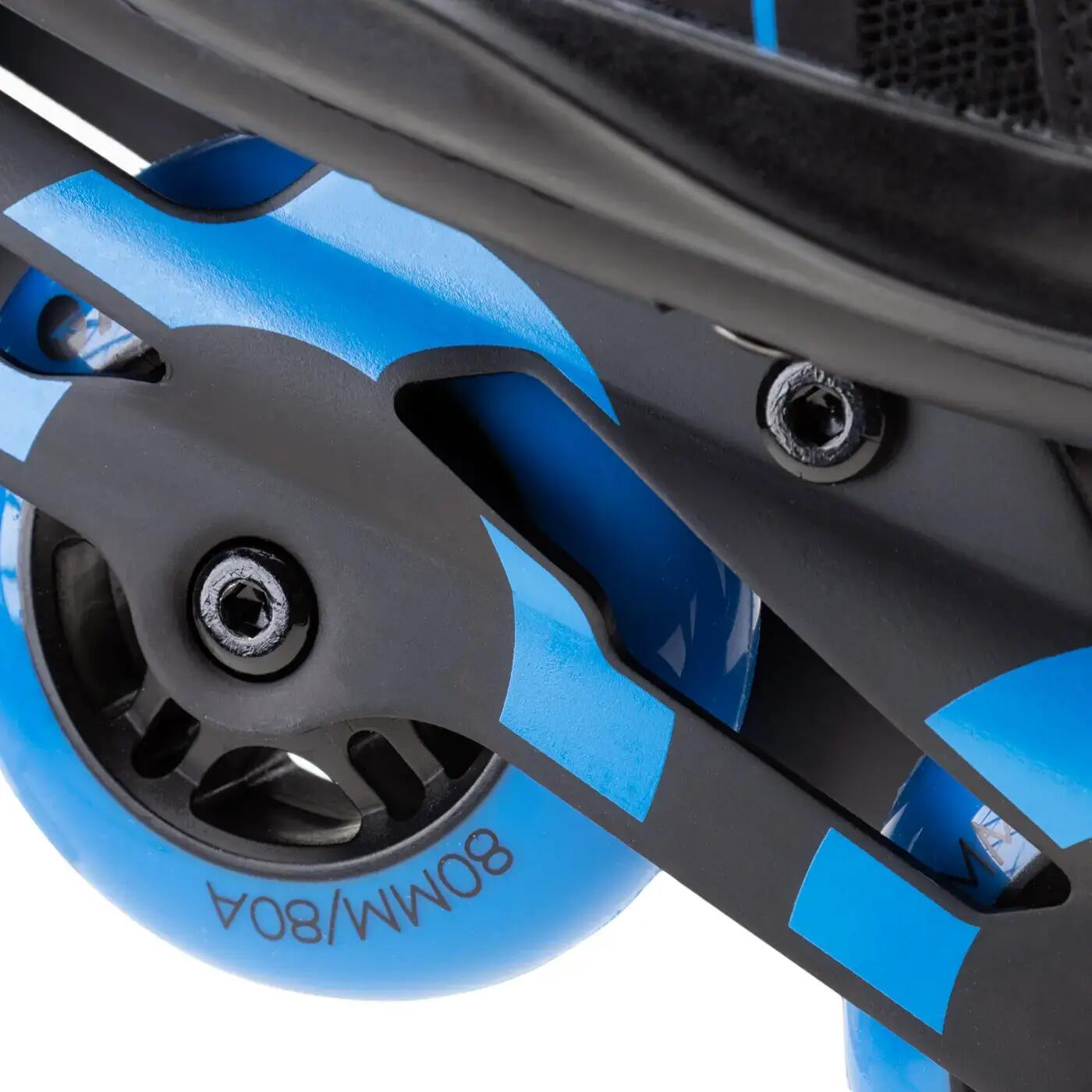 Patins À Roulettes Alignées CANIS Homme (Noir / Bleu) 7/7
