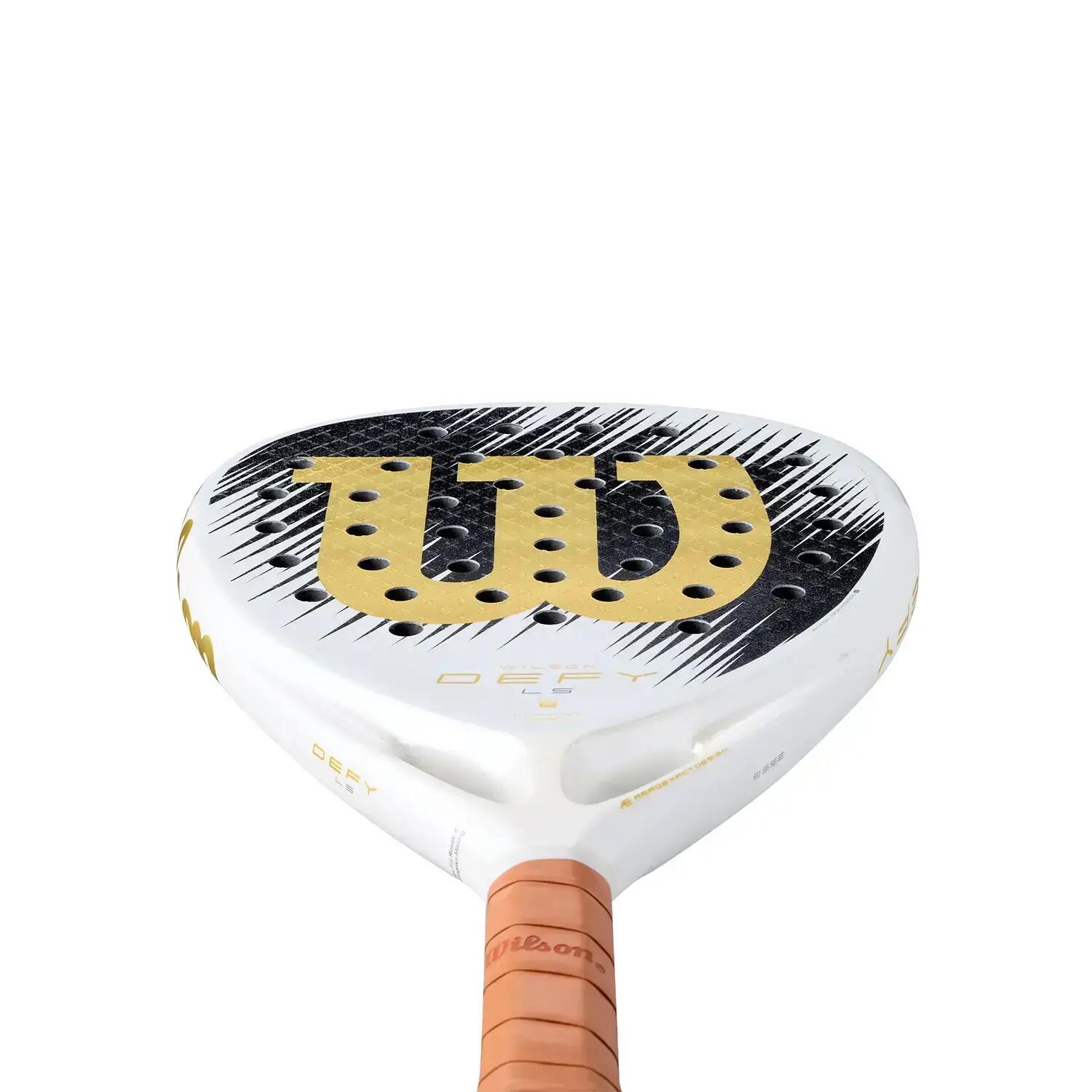 Pala Wilson Defy LS V1 Blanco Oro 6/7
