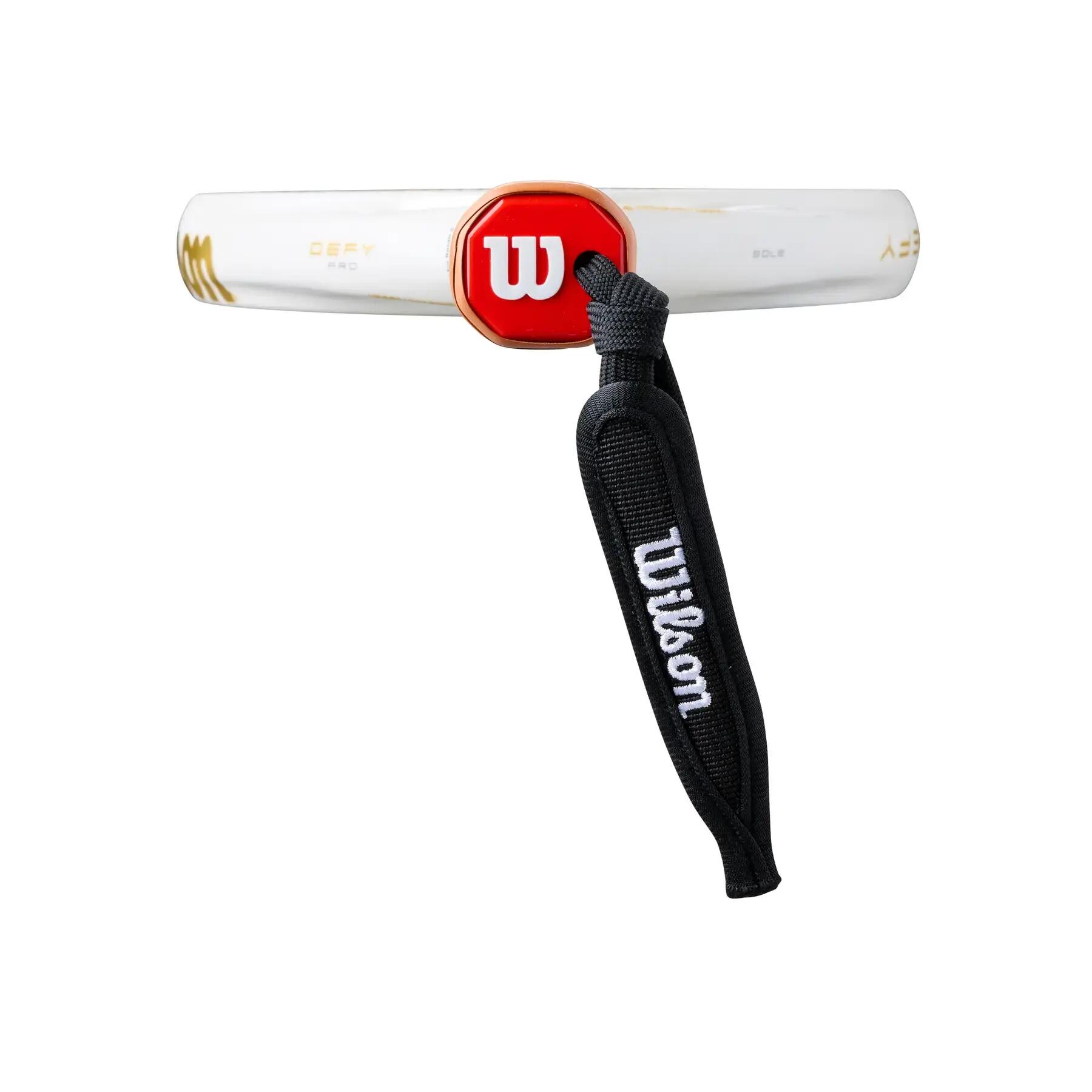 Pala Wilson Defy Pro V1 Blanco Oro 4/7