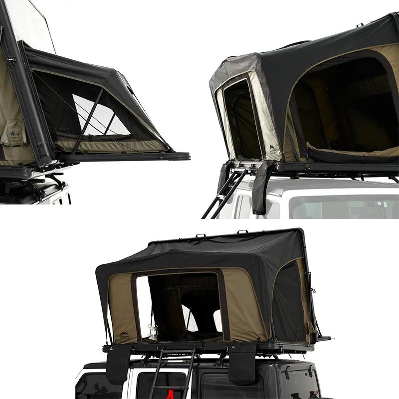 Tente de toit 3 places coque rigide innovante Desert Cruiser Family 5/6