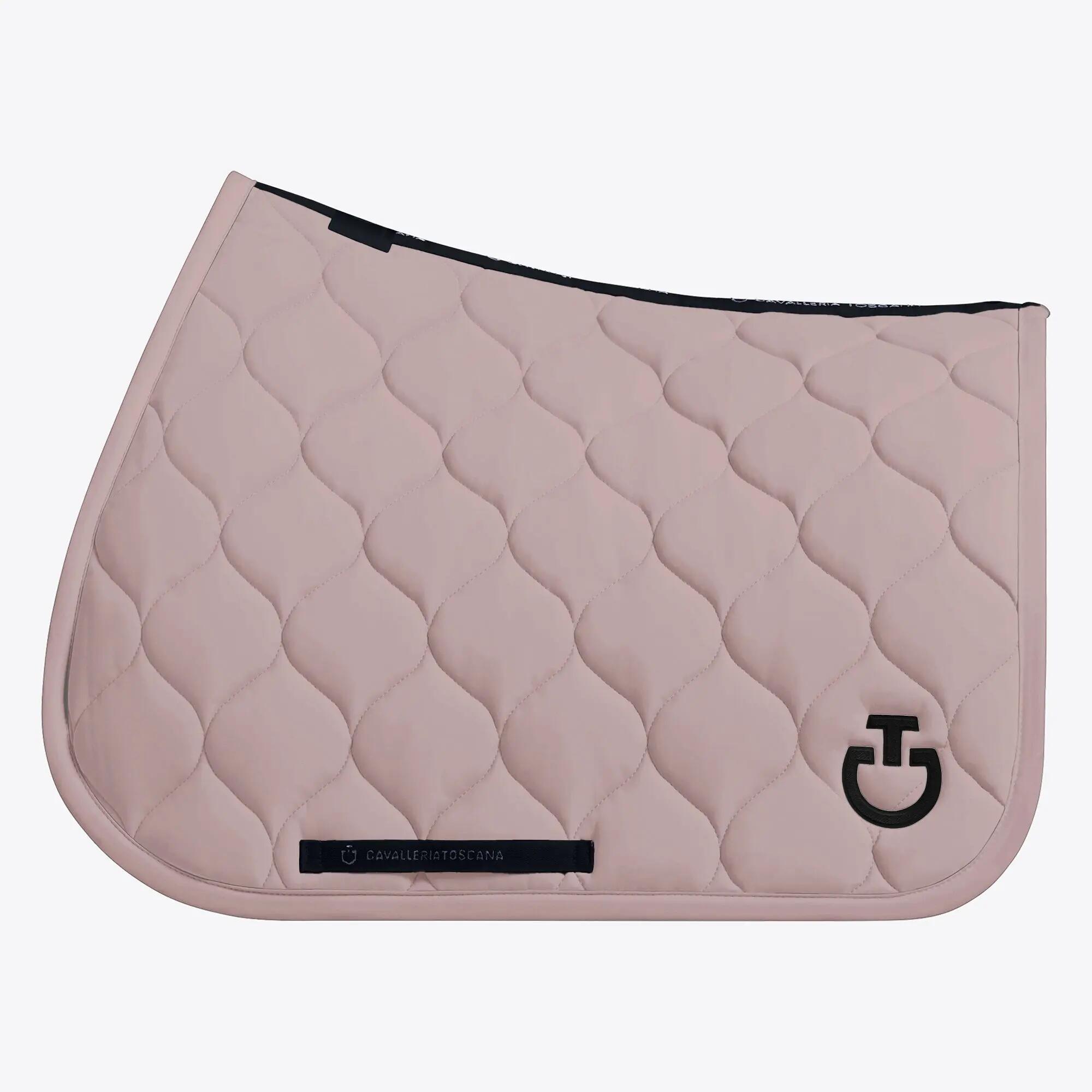 Cavalleria Toscana New Circular Quilted Jersey Zadeldek Cipria - 2/7