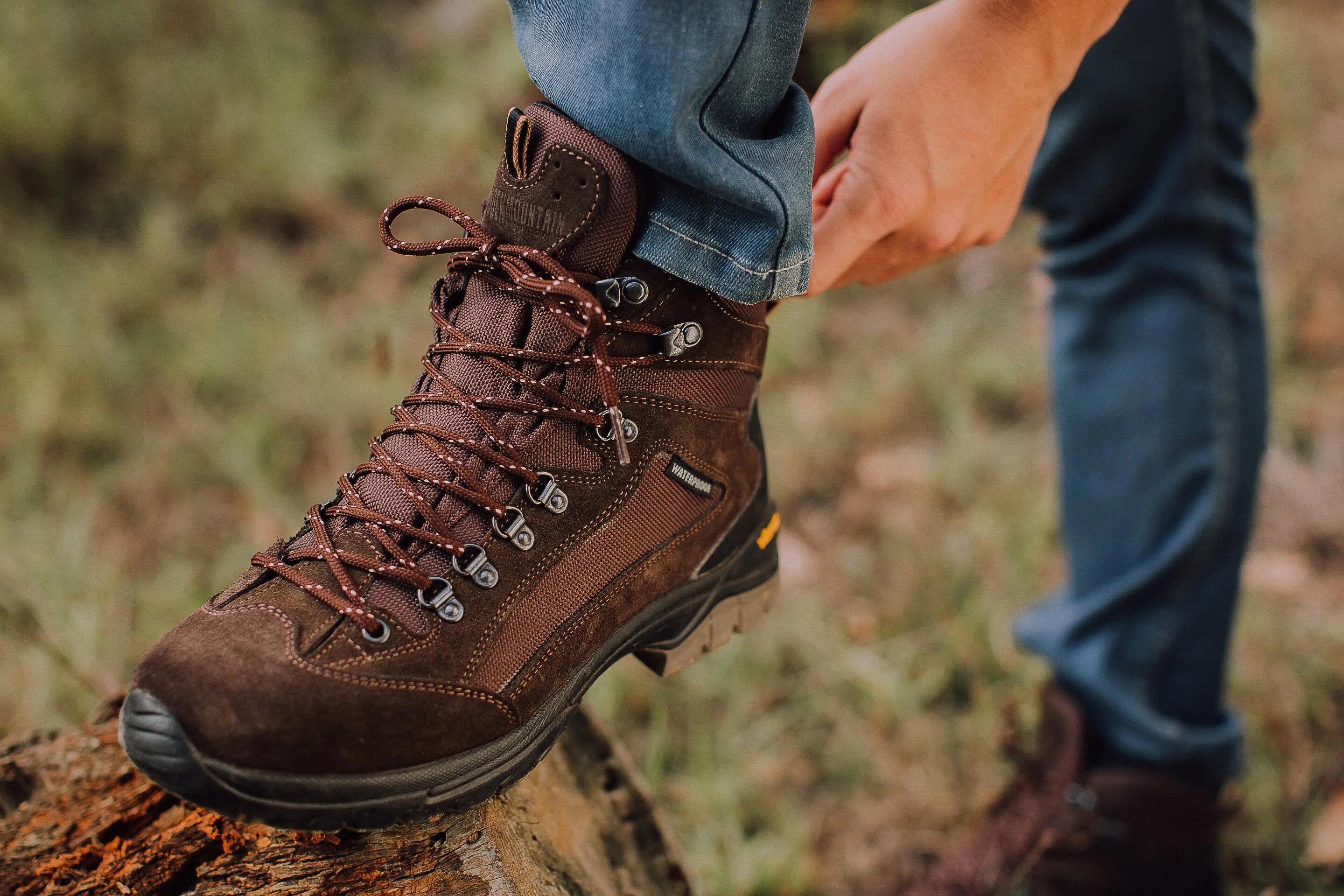 GUGGEN MOUNTAIN HPM51 hombres-mujeres botas de montaña impermeable 9/13
