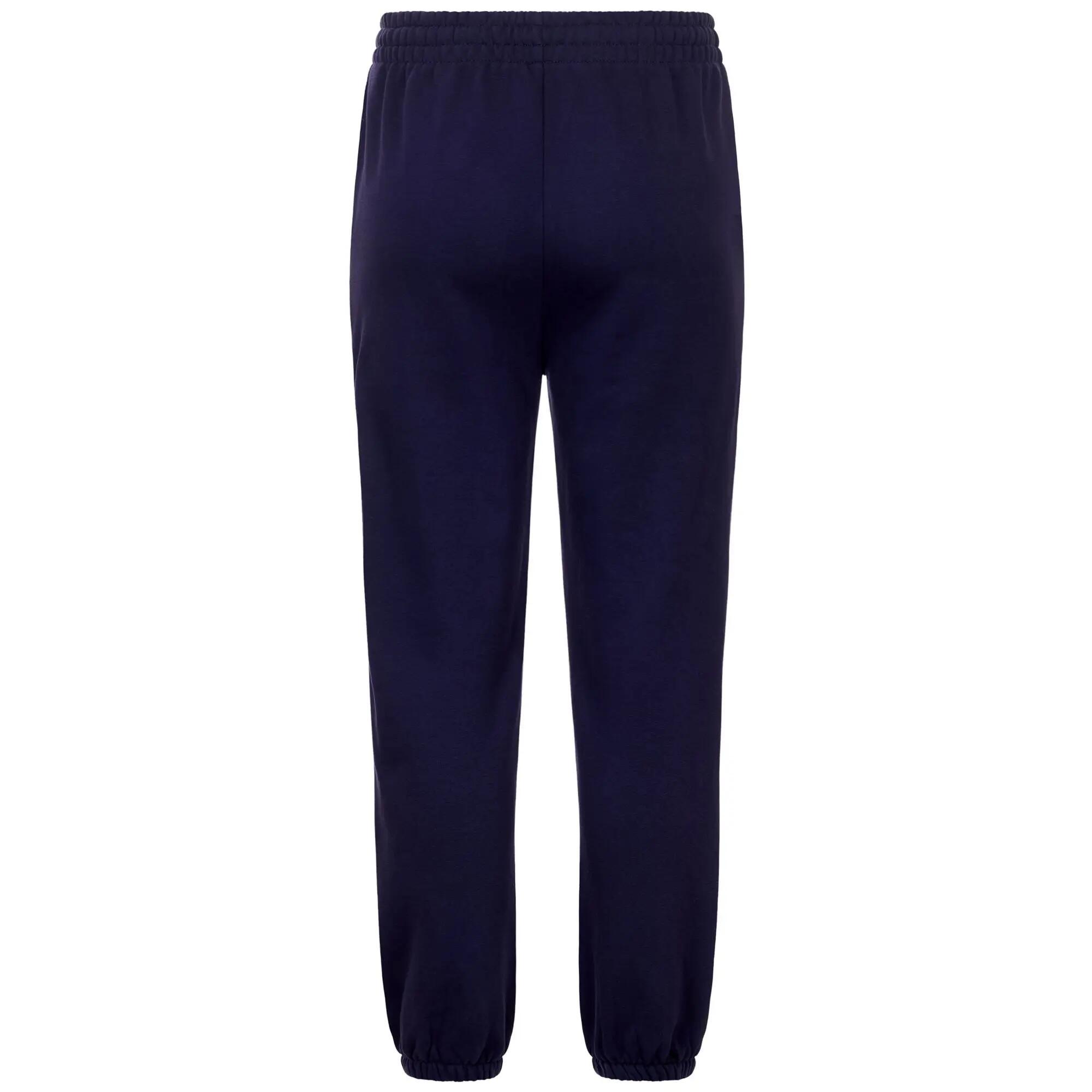Pantaloni tuta da donna in cotone blu da sportivo/a 3/3