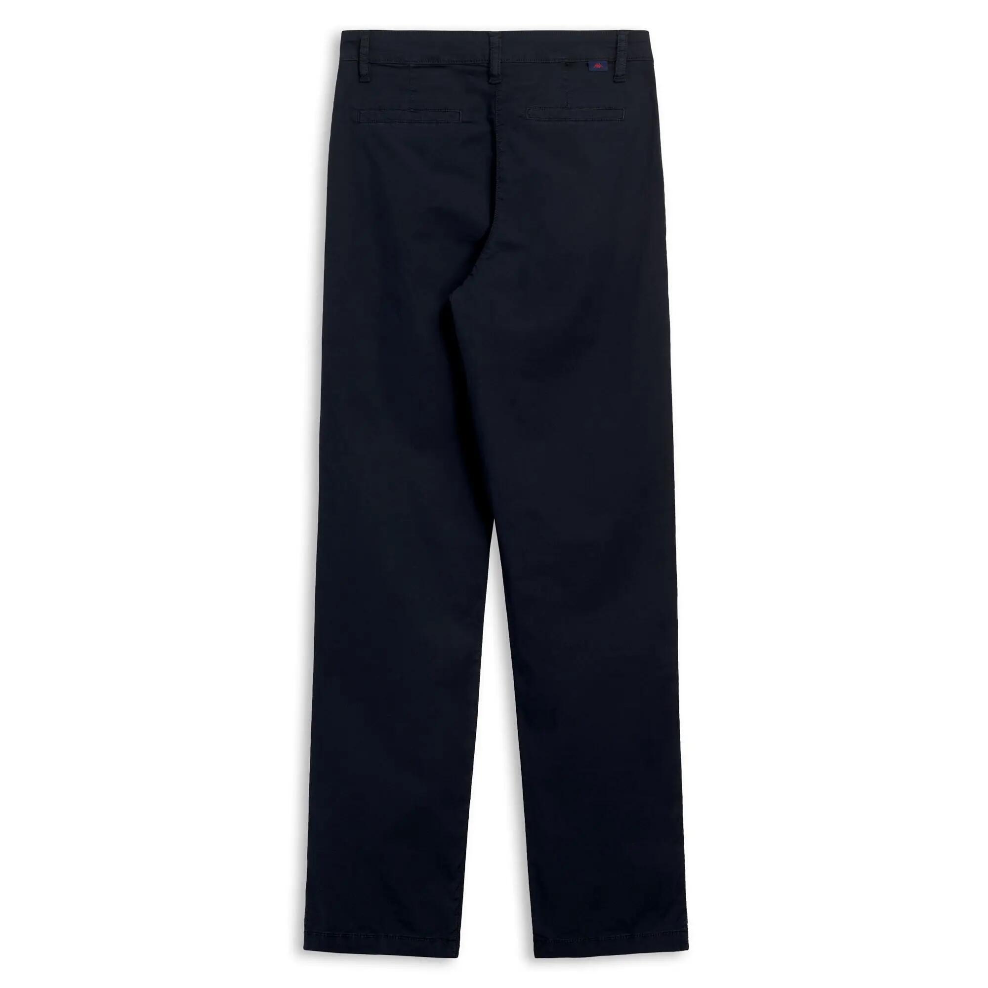 Pantaloni da donna in cotone blu da lifestyle 2/3