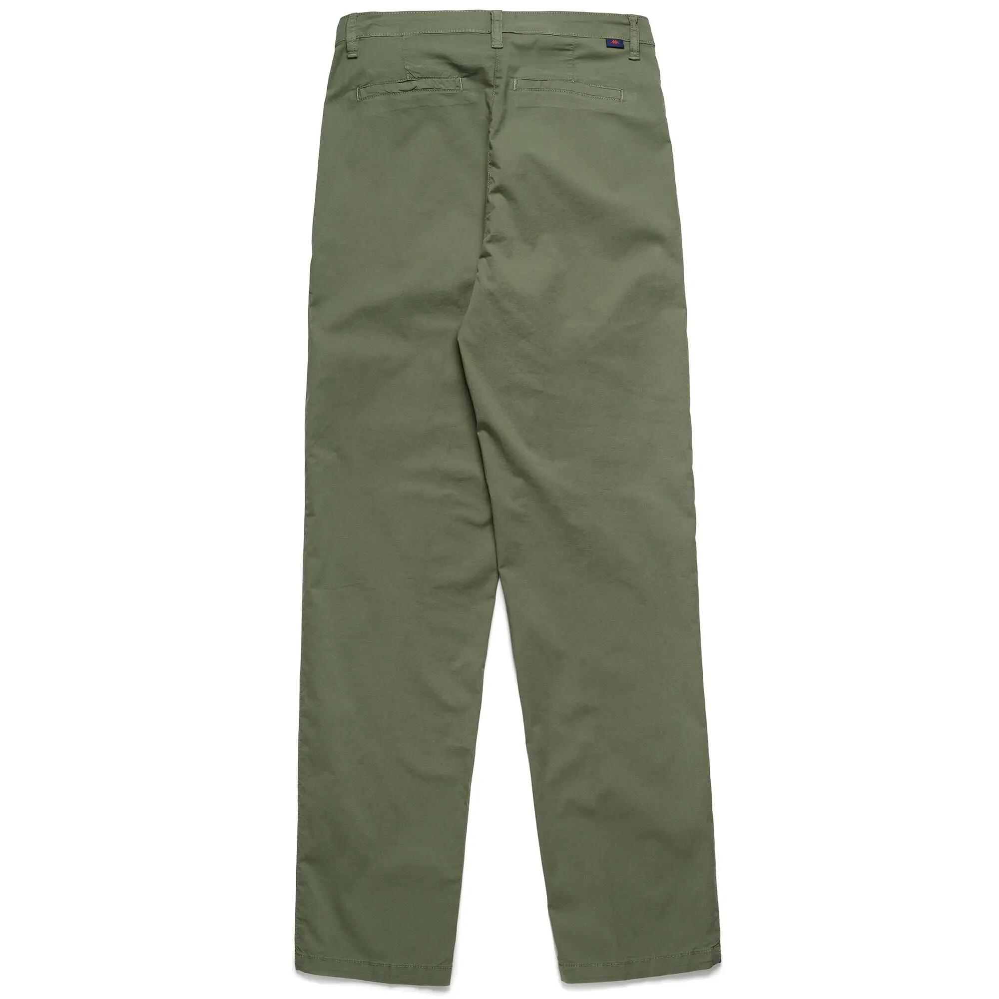 Pantaloni da donna in cotone verde da lifestyle 2/6