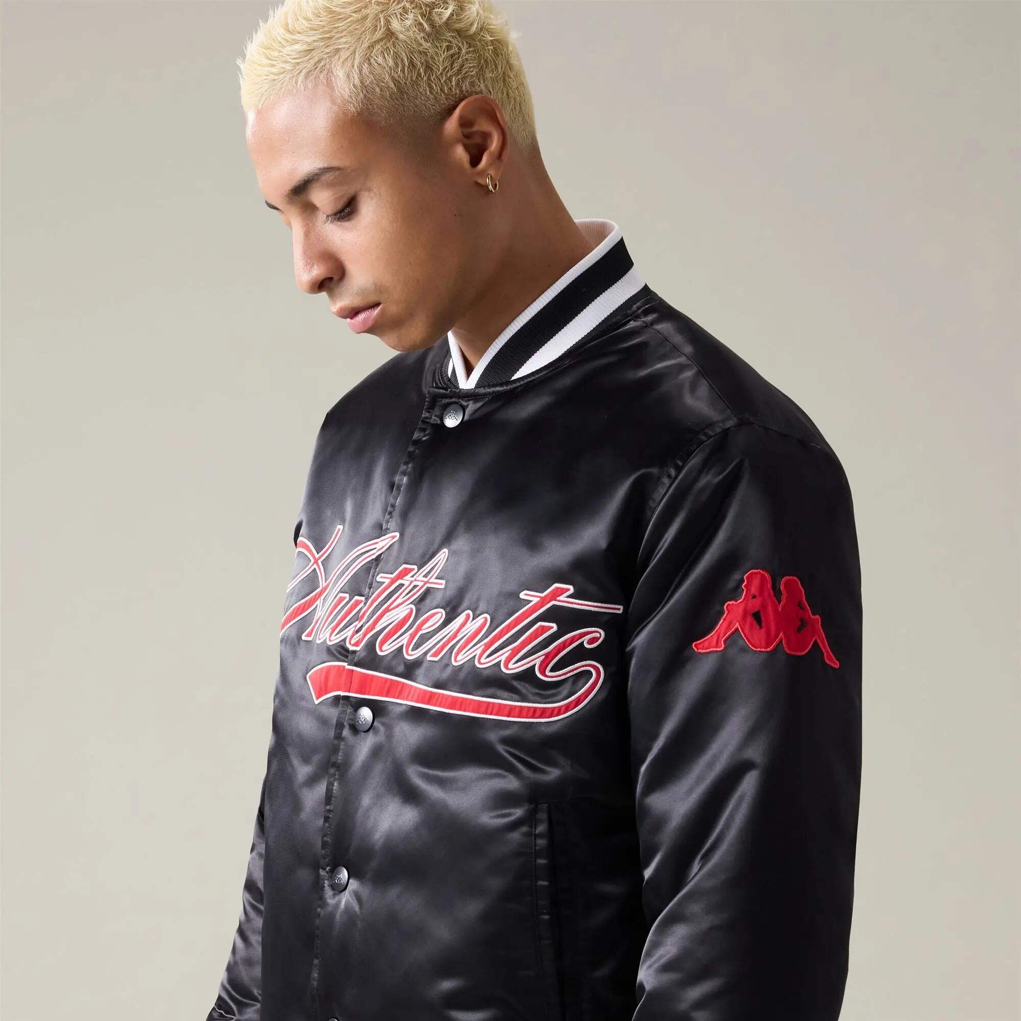 Blouson pour homme noir pour streetwear sportif 5/5