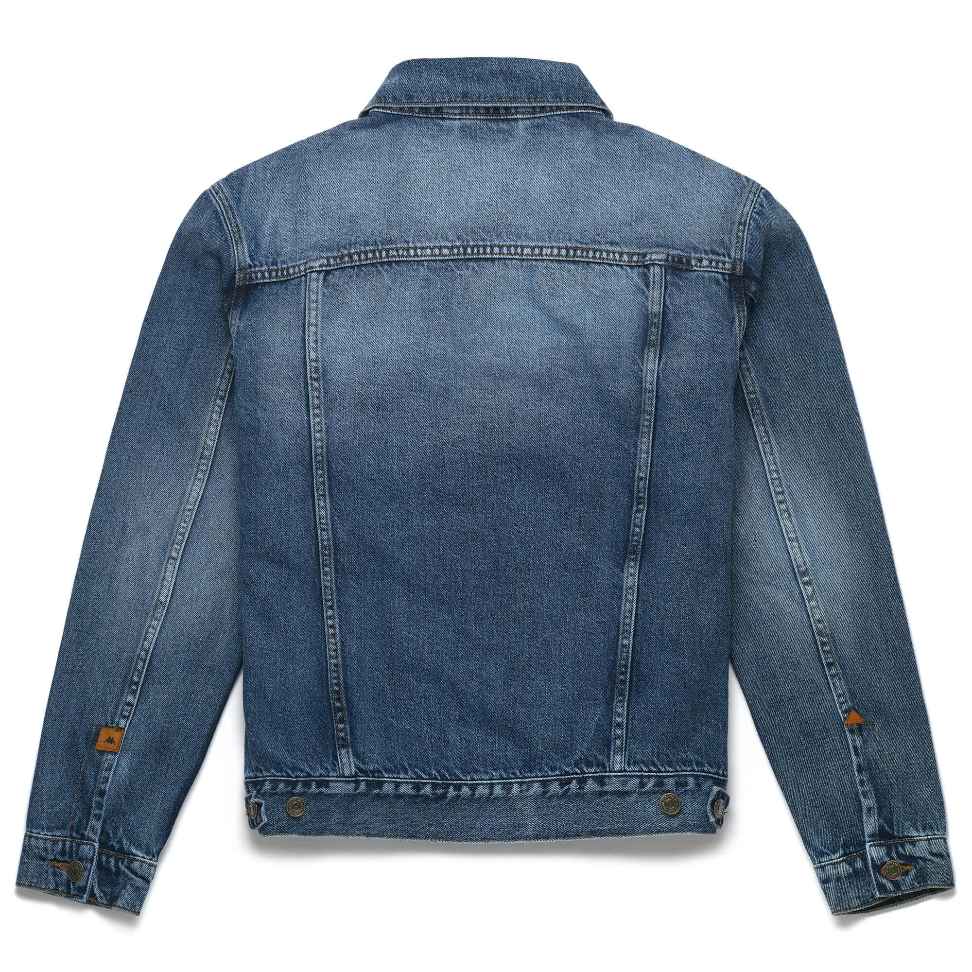 Giubbotto da uomo in cotone blu da jeans 2/2