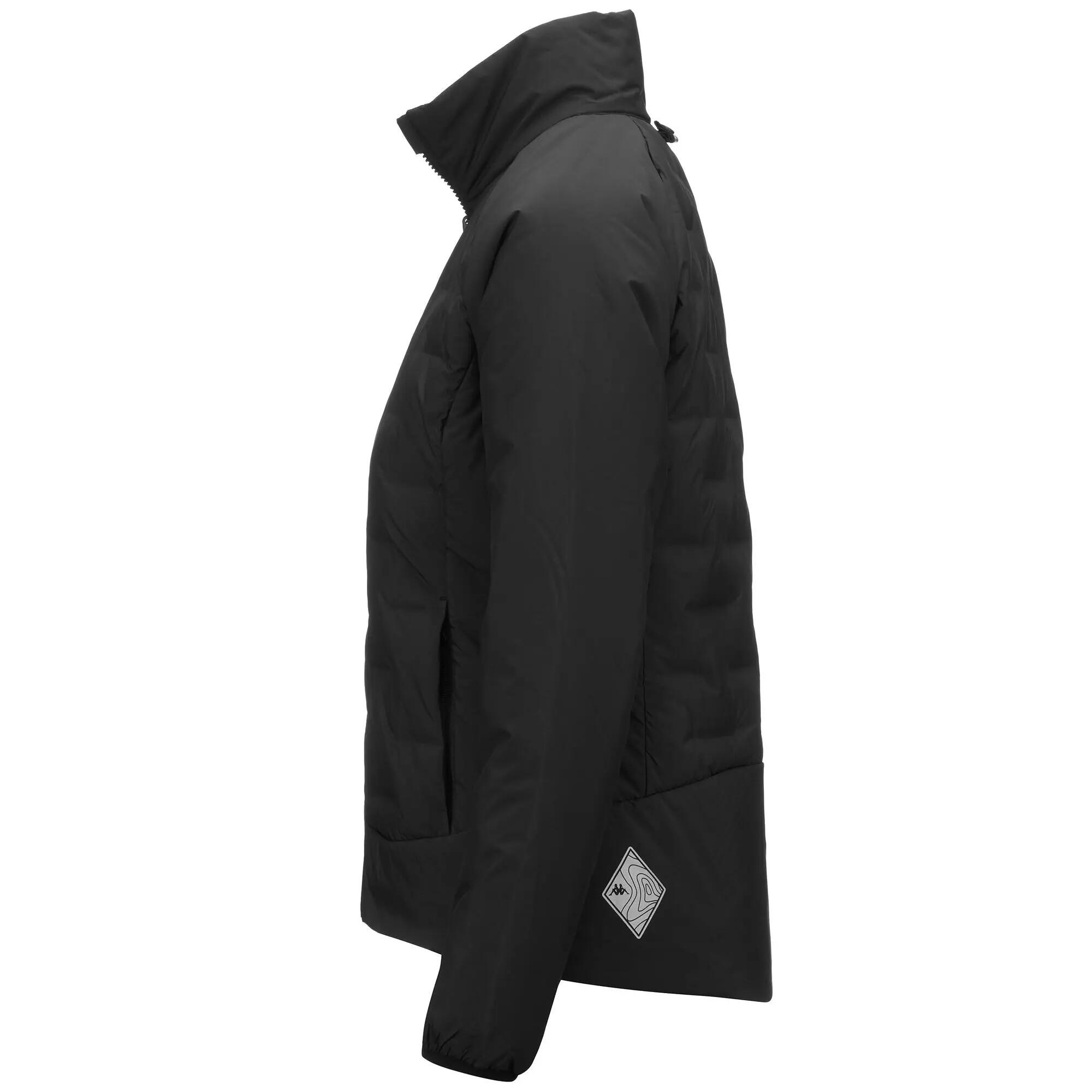 Giubbotto da donna in poliestere nero da outdoor 2/5