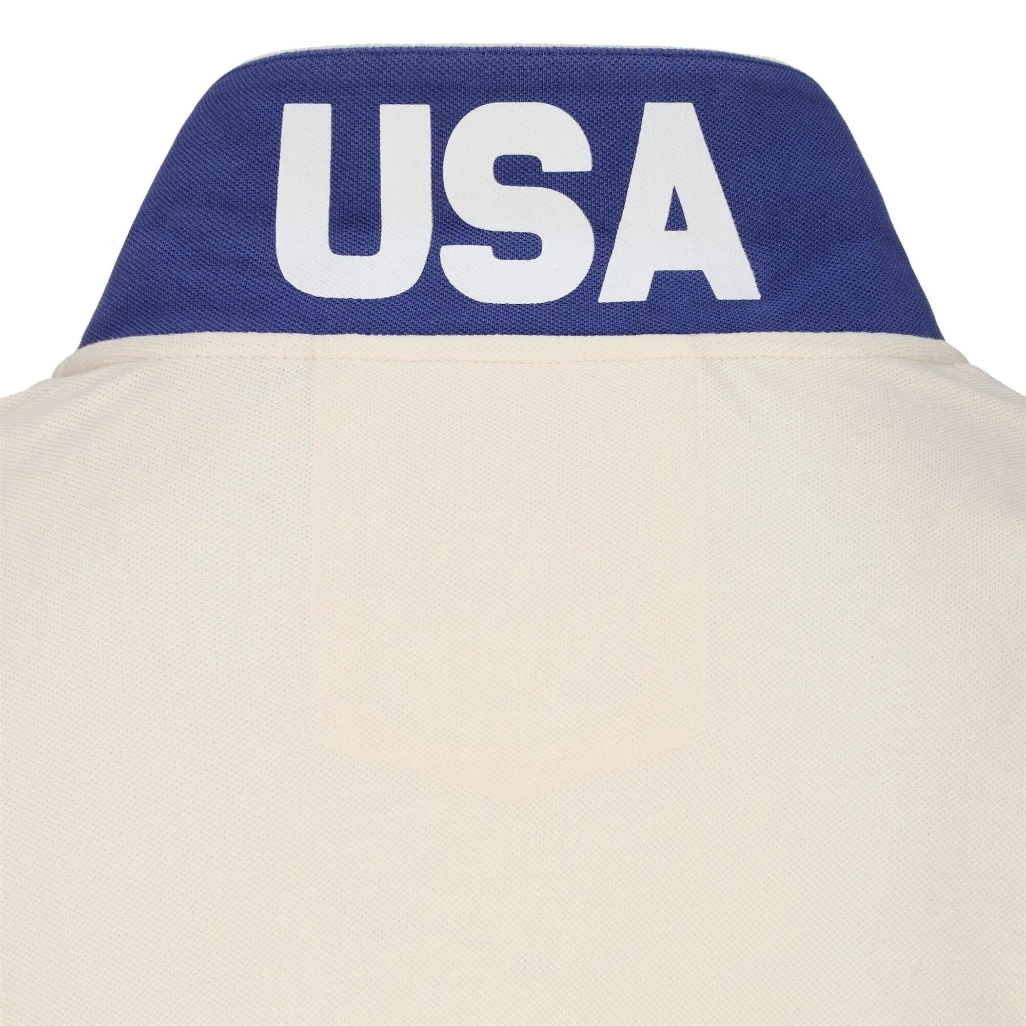 Polo da uomo donna in cotone bianco da sci 4/6