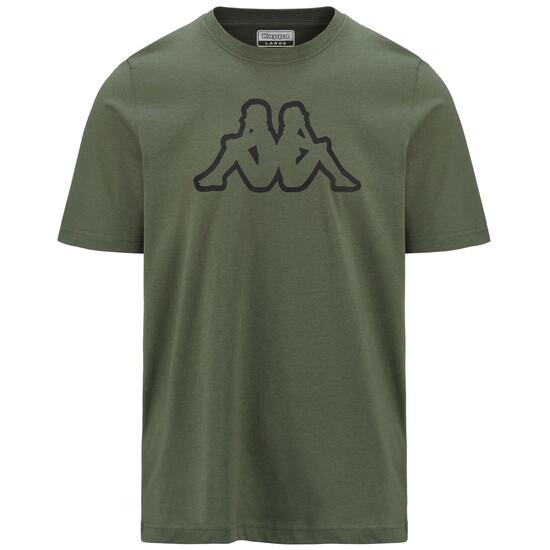T-shirt pour garçon vert pour sportif