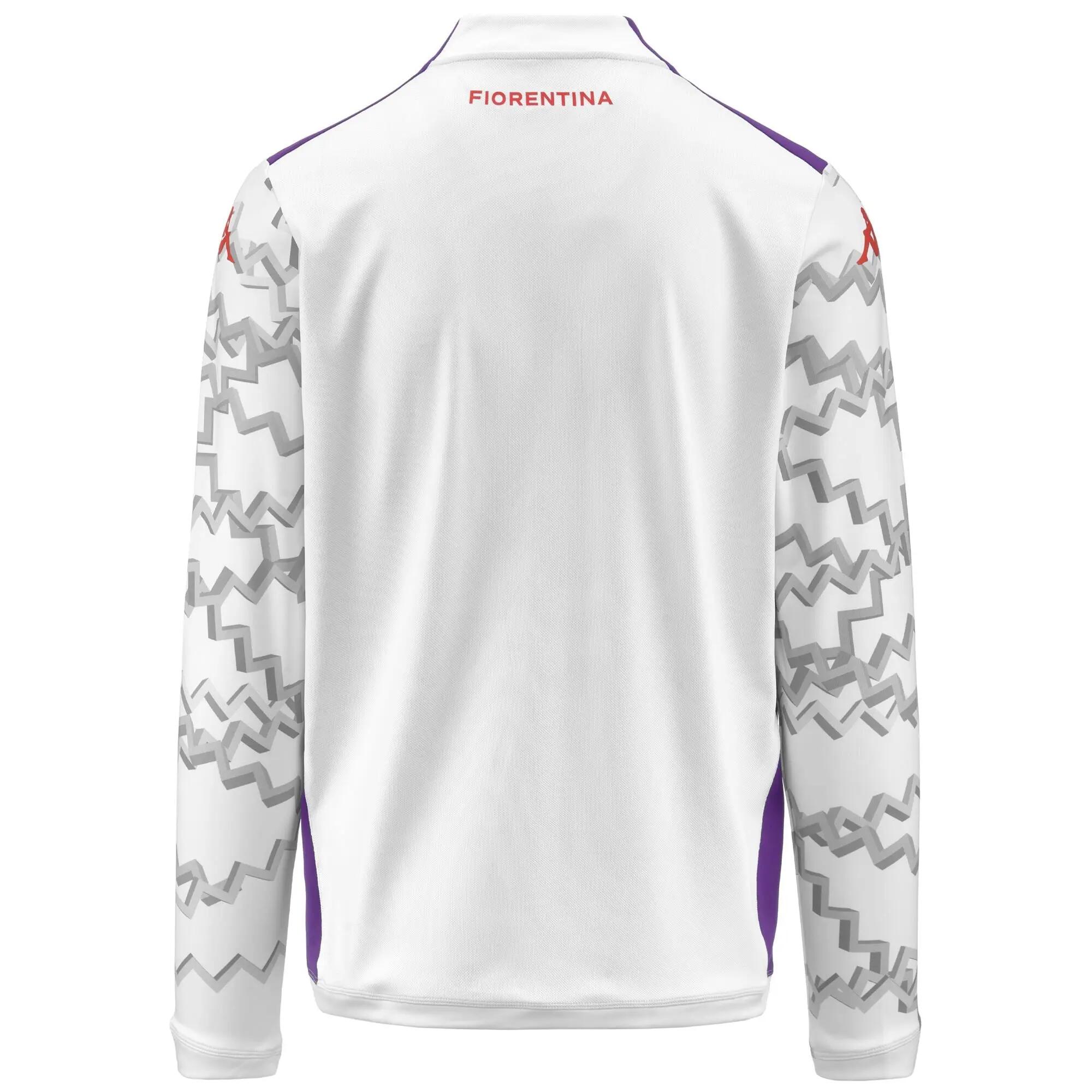 Felpa ACF Fiorentina da Bambino in Poliestere riciclato Grigio 3/7