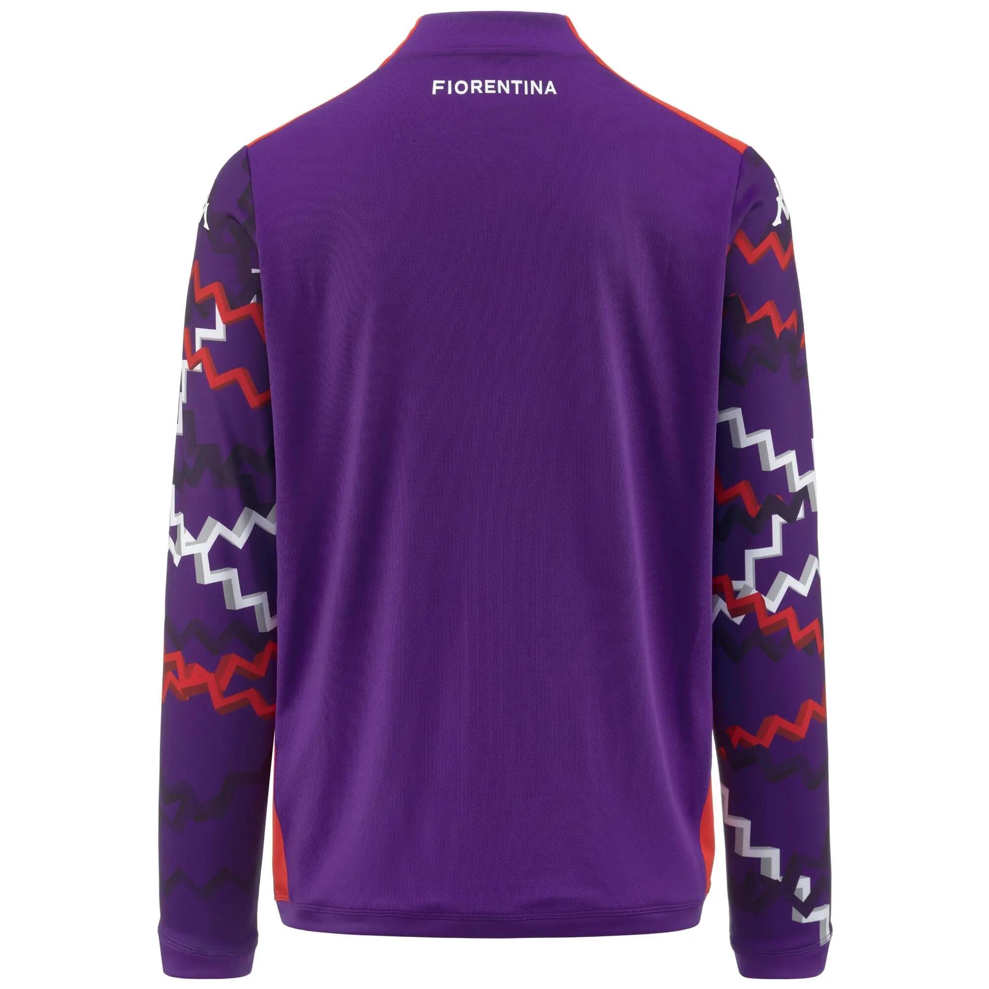 Felpa ACF Fiorentina da Bambino in Poliestere riciclato Viola 3/7