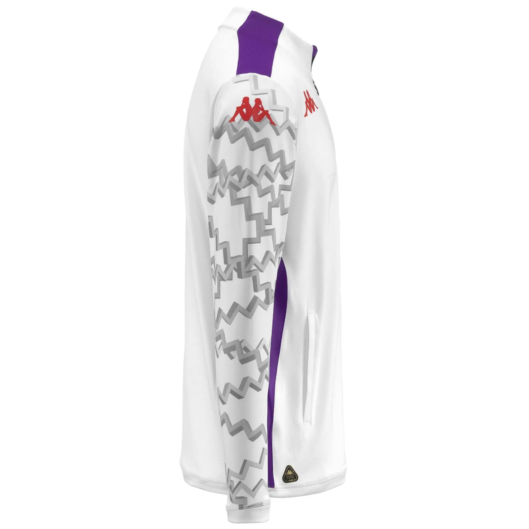 Felpa ACF Fiorentina da Bambino in Poliestere riciclato Grigio 2/7