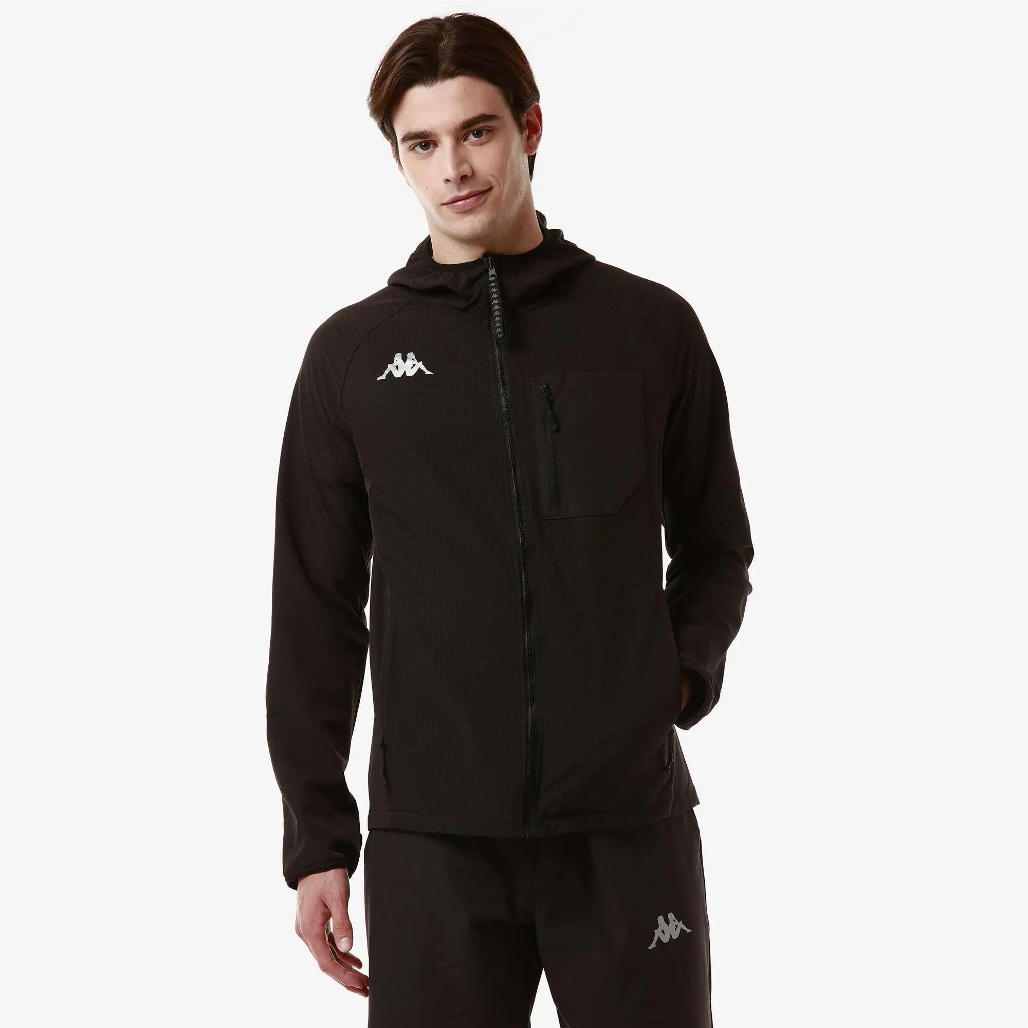 Sweat-shirt zippé pour homme marron pour outdoor 5/7
