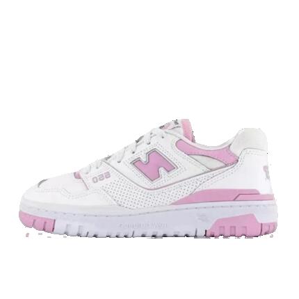 Schuhe 550 White Bubblegum Pink