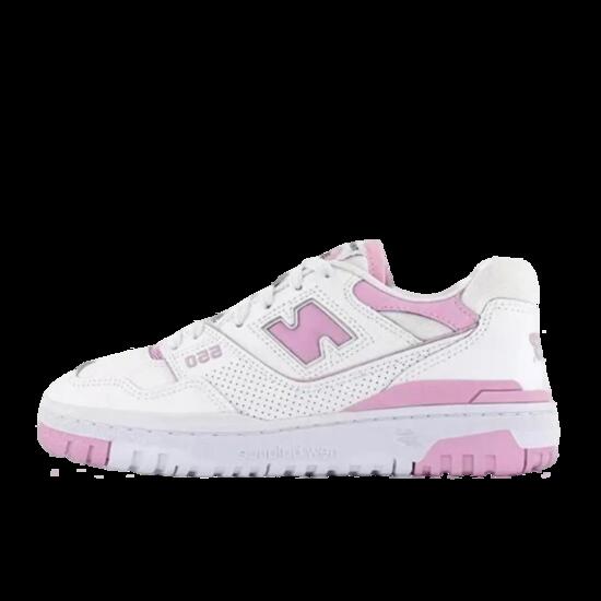 Schuhe 550 White Bubblegum Pink