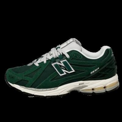 Schoenen 1906r green suede metallic silver