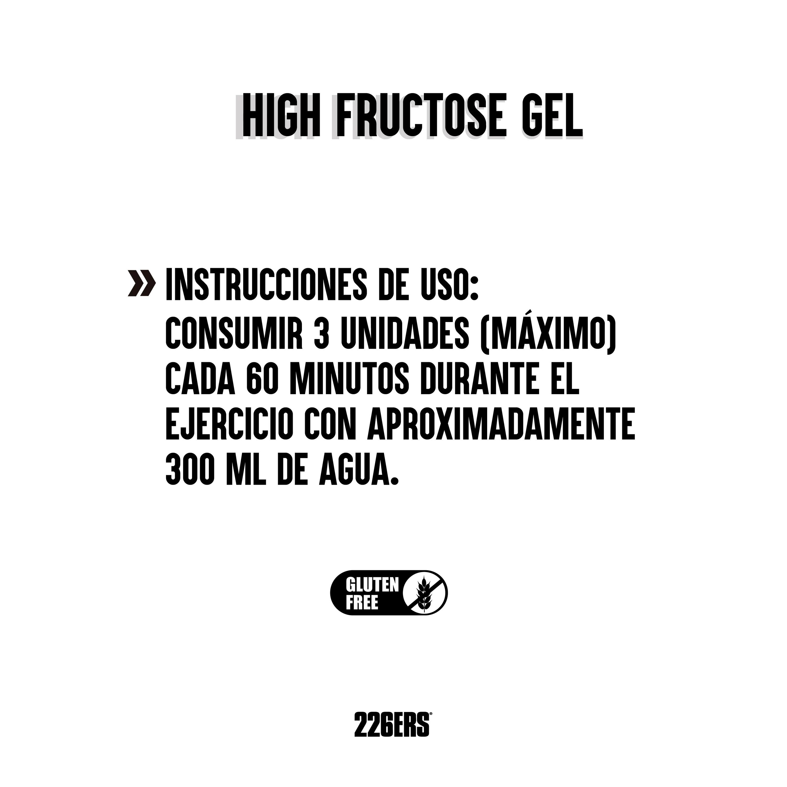 Gél energetický - GEL HIGH FRUCTOSE - 55 g sacharidů 4/6