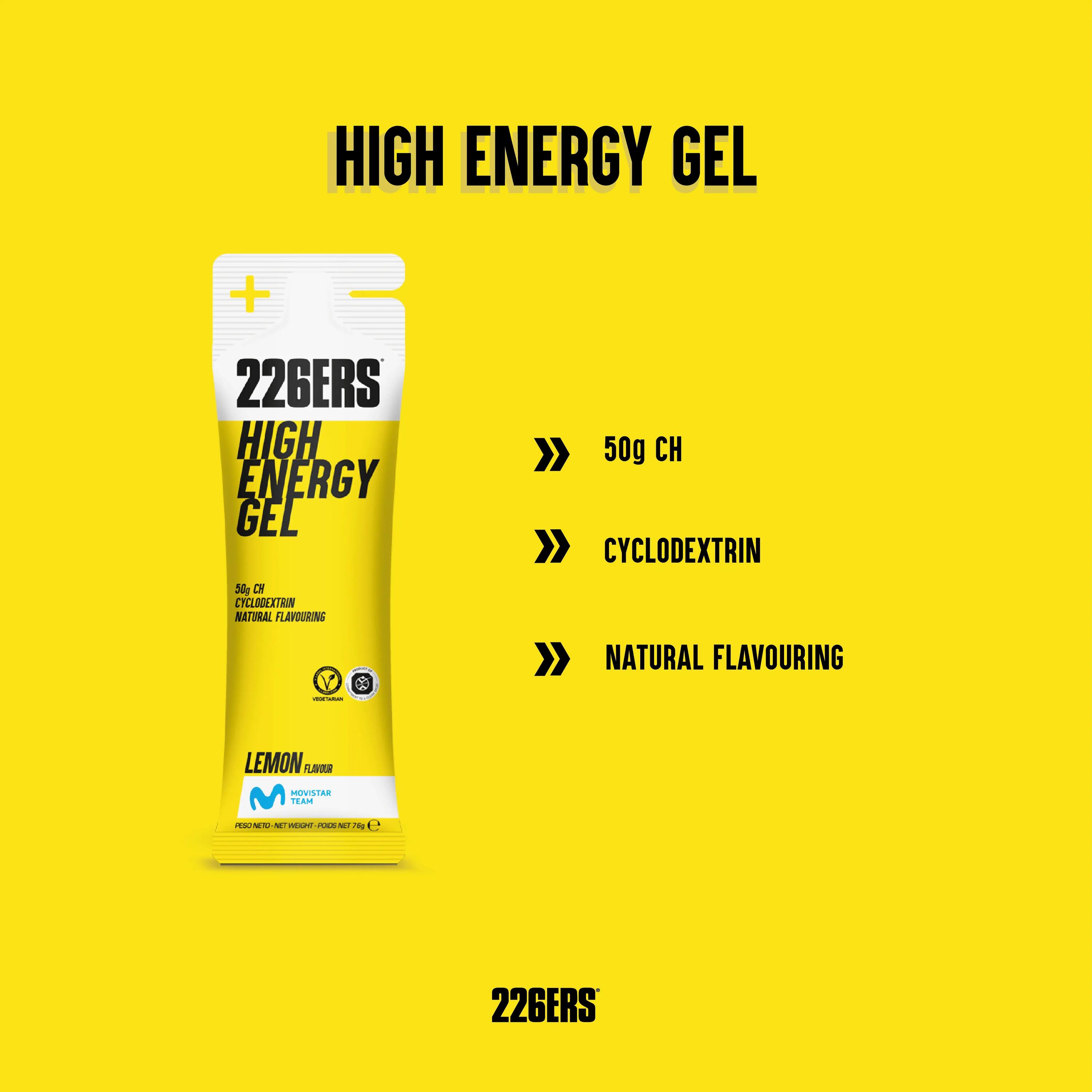PACK 6 GELS HIGH ENERGY 76G 3/6
