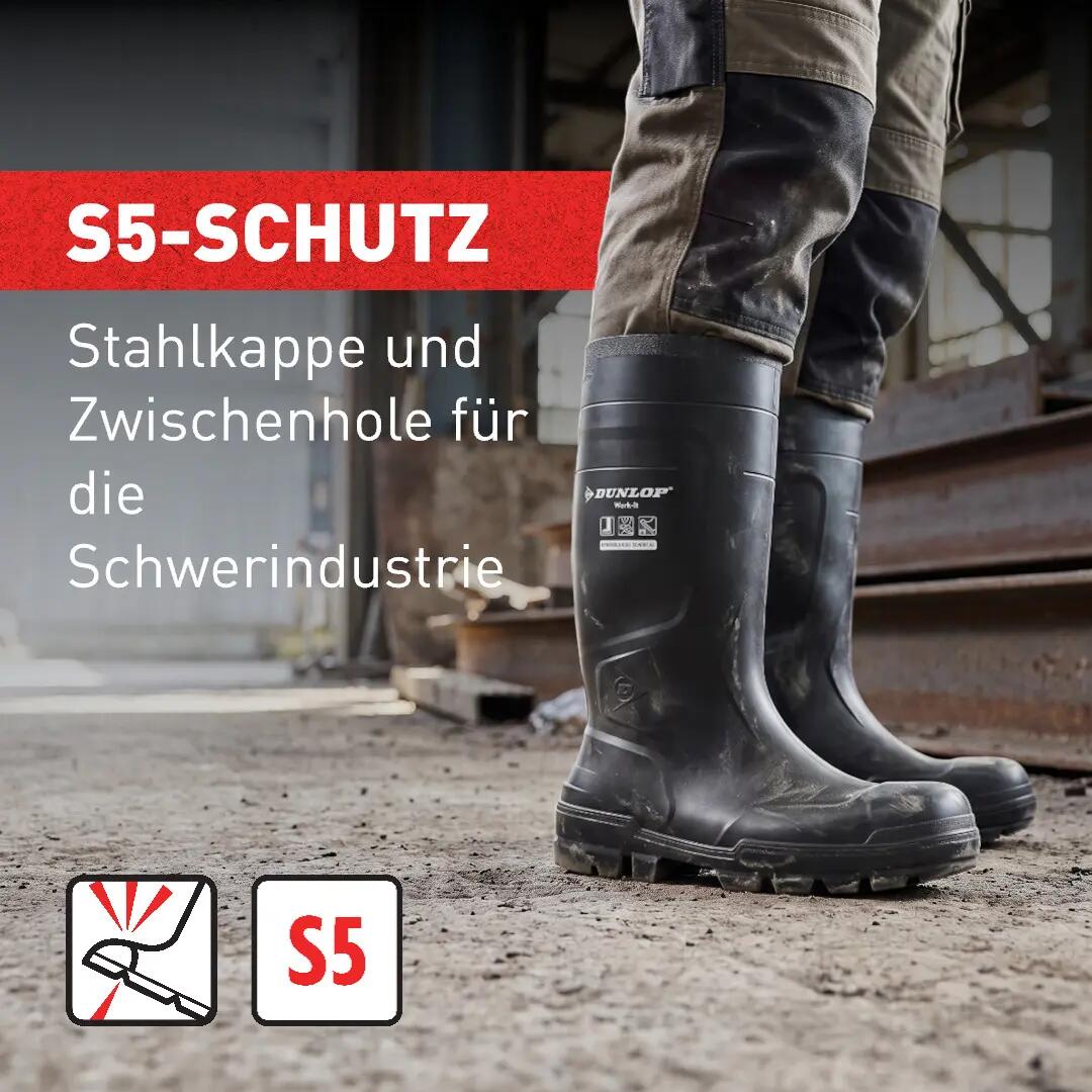 DUNLOP Bottes NB2HD01 Work-It S5 7/9