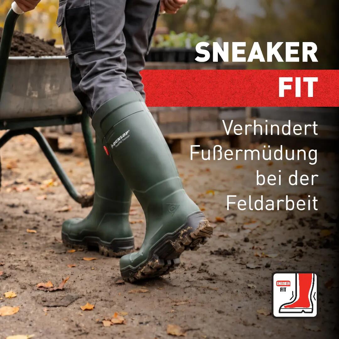 DUNLOP Botas de segurança LP8KL01 FieldPRO Thermo+ Segurança Total 7/8