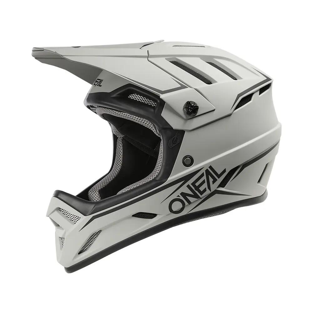 Kask rowerowy MTB BACKFLIP SOLID, szary 2/7