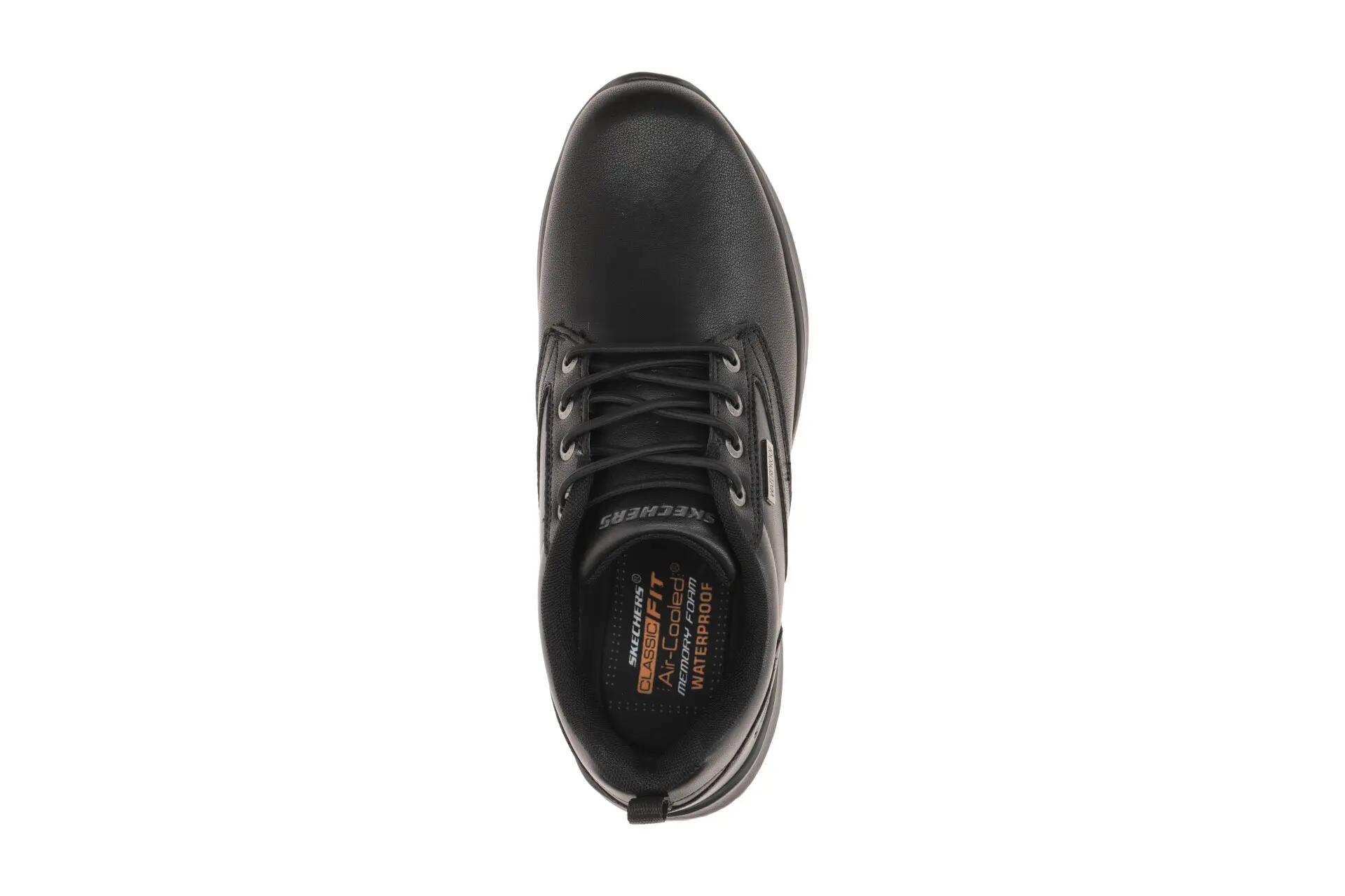 SKECHERS Delson Antigo baskets cuir homme, imperméables, semelle Air-Cooled 6/7