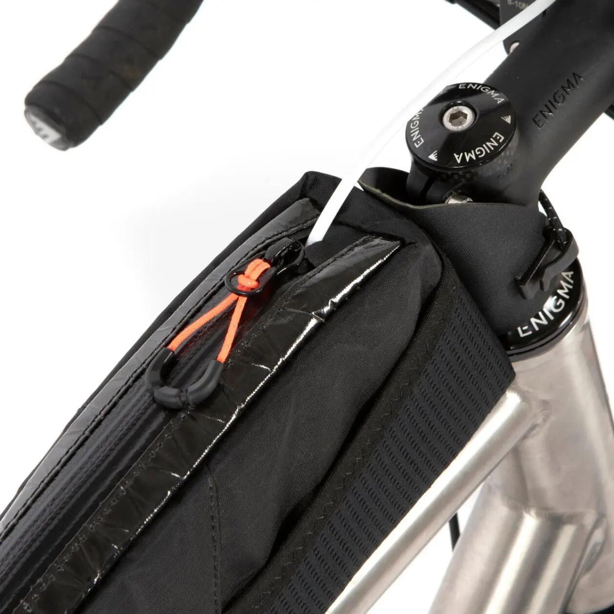 Bolsa para tubo superior Restrap Race 1.5L Bolsa para cuadro Negra 5/5