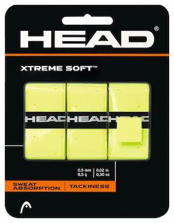 Head OverGrip Ténis HeadXtremeSoft Overwrap amarelo 2/3