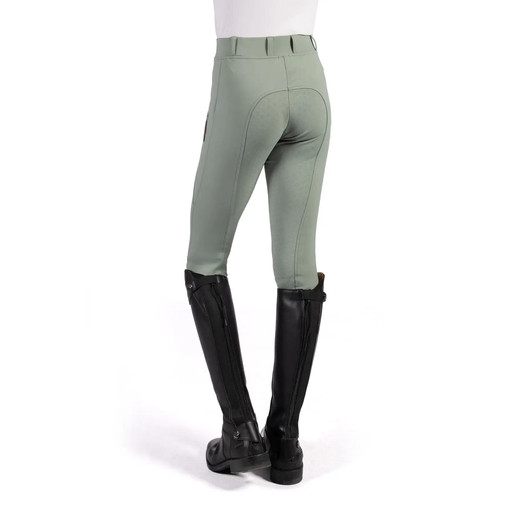Legging équitation full grip fille HKM Kids Mia 4/5