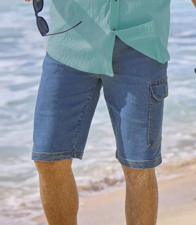 Le Lot de 2 Bermudas en Jean Stretch Confort 2/3