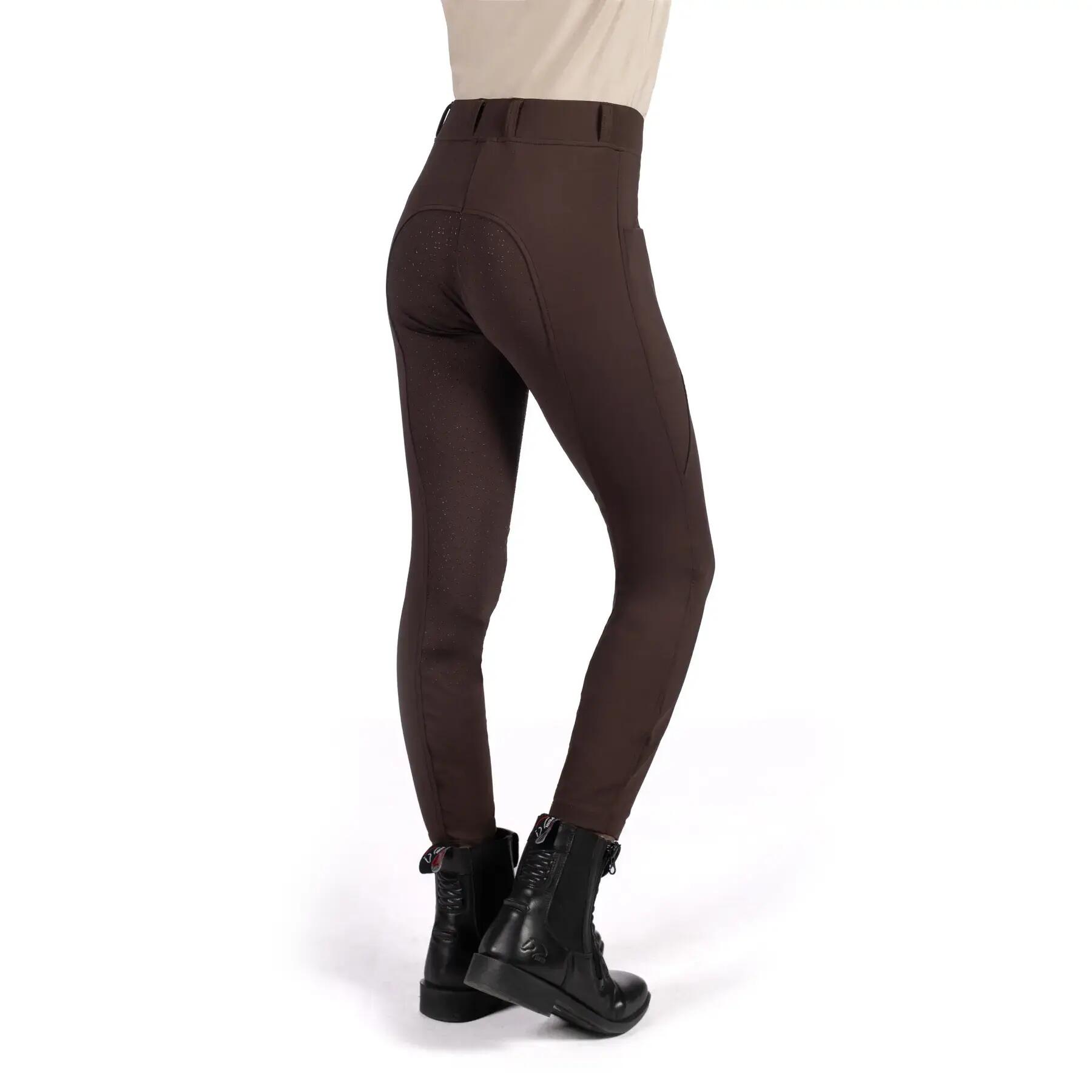 Legging équitation full grip fille HKM Kids Mia 4/5