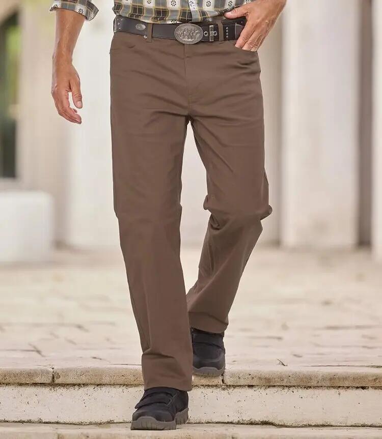 Le Lot de 2 Pantalons Stretch Confort 4/4