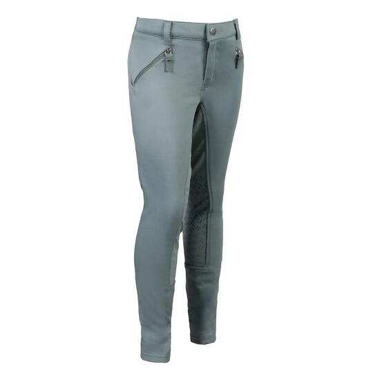Pantalon équitation full grip fille HKM Kids Mia
