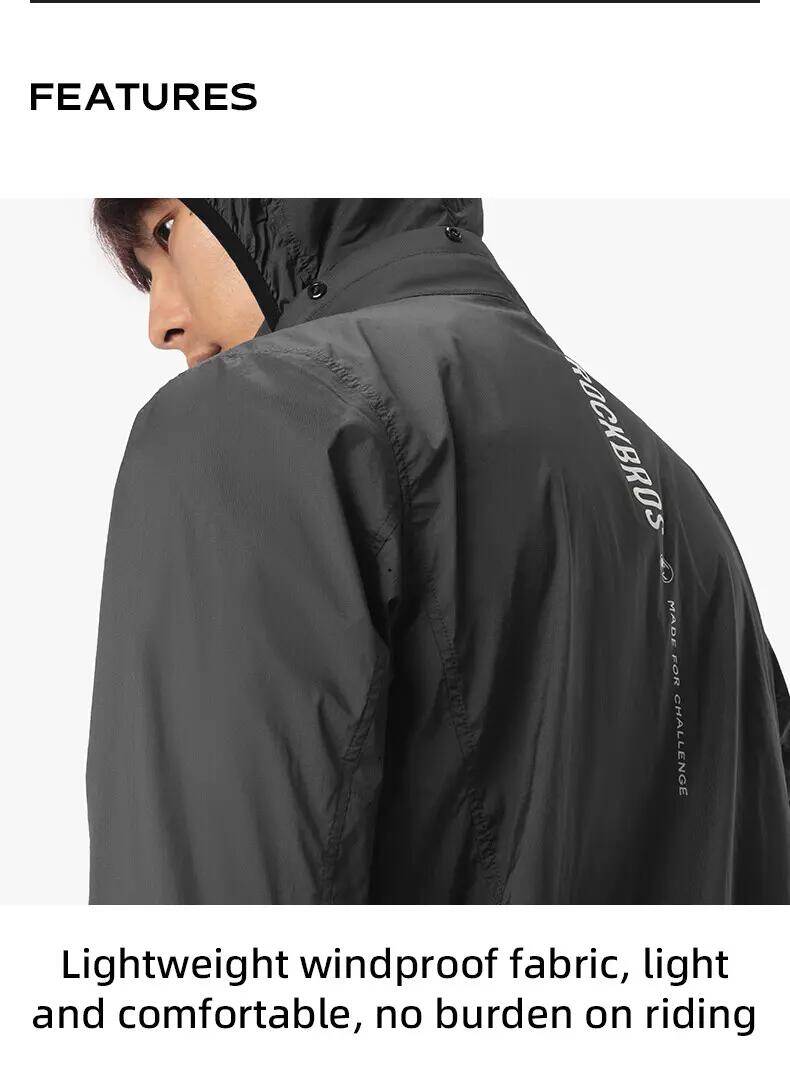 Road to Sky Herren Fahrradjacke leicht winddicht 2/9