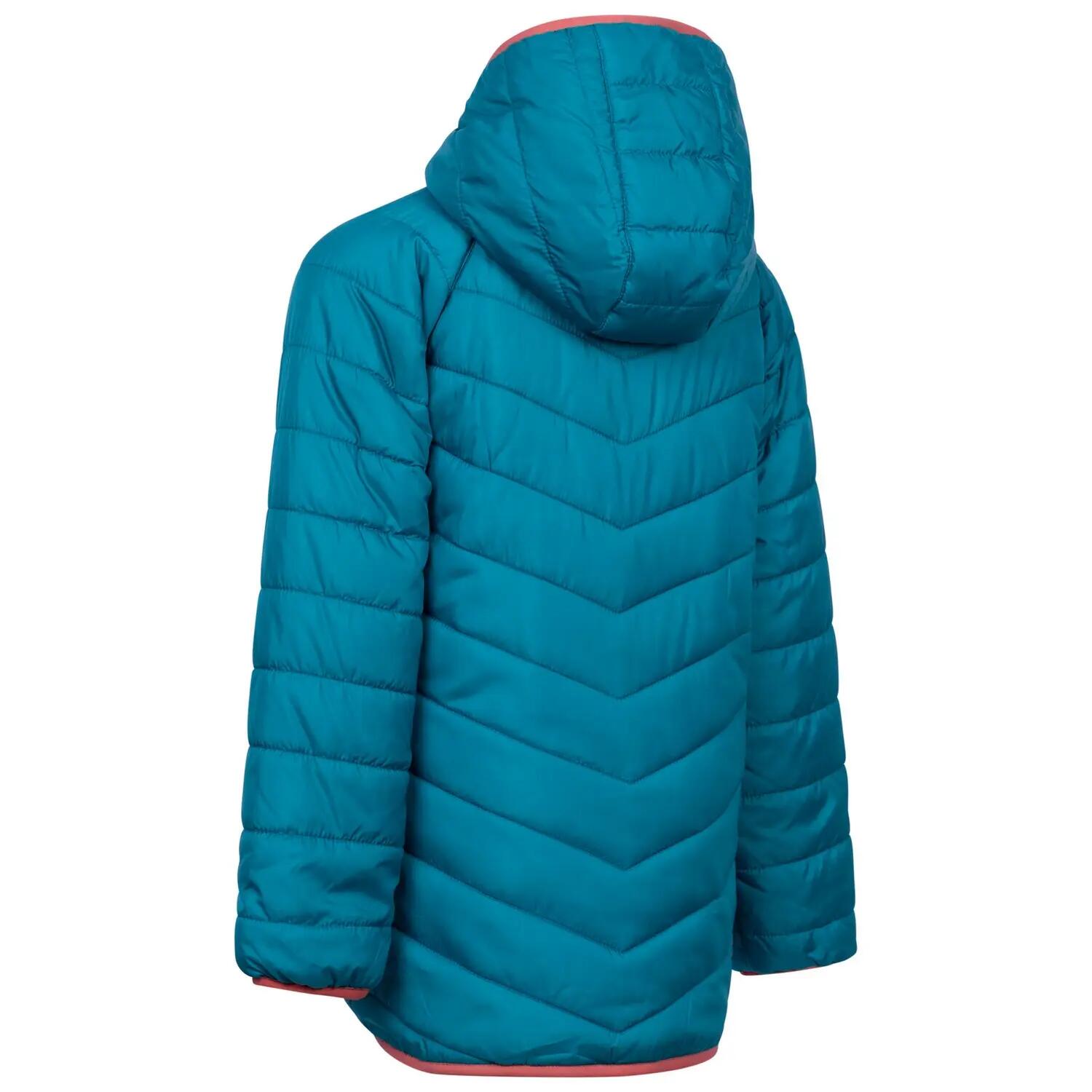 Giacca Trapuntato Bambini Trespass Valard Verde Acqua 2/5