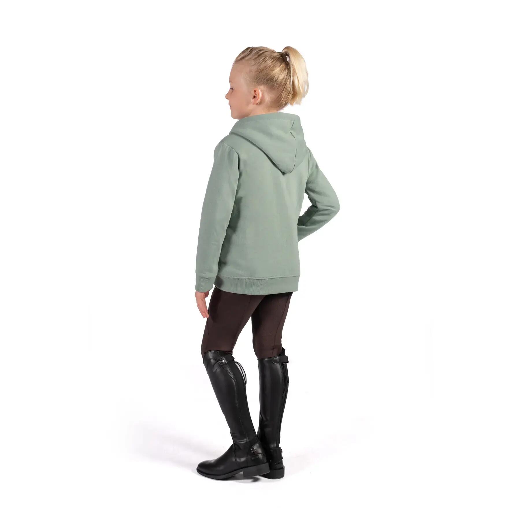 Veste équitation à capuche fille HKM Kids Mia 5/5