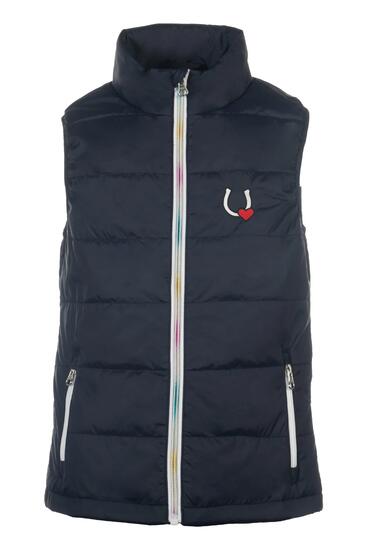 Gilet équitation sans manches fille HKM Kids Mika