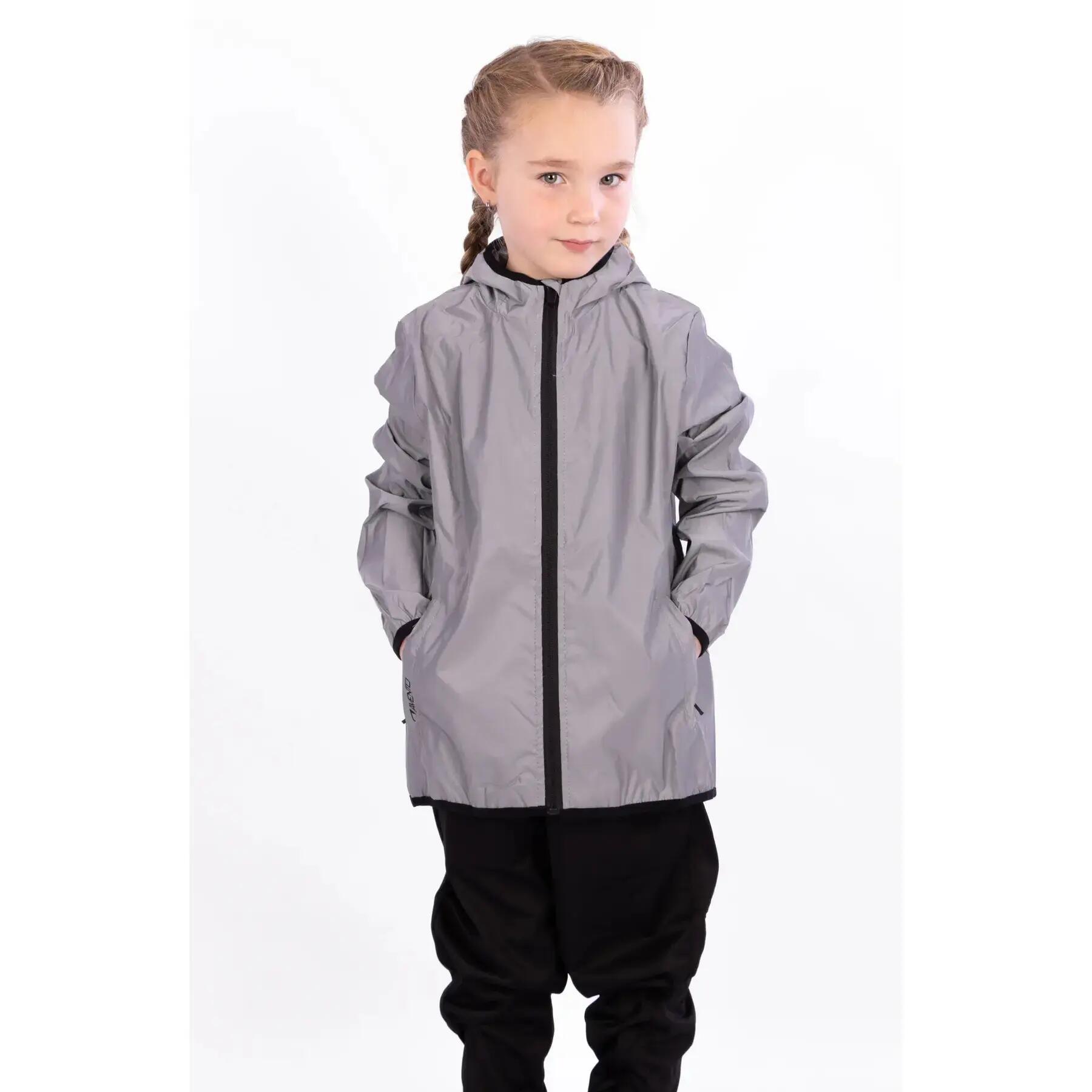 Veste réfléchissante à capuche enfant Avento 2/5