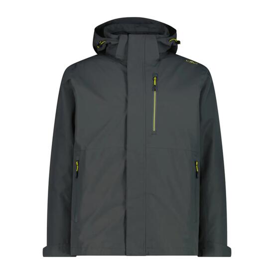Herren Jacke MAN JACKET ZIP HOOD DETACHABLE INN.