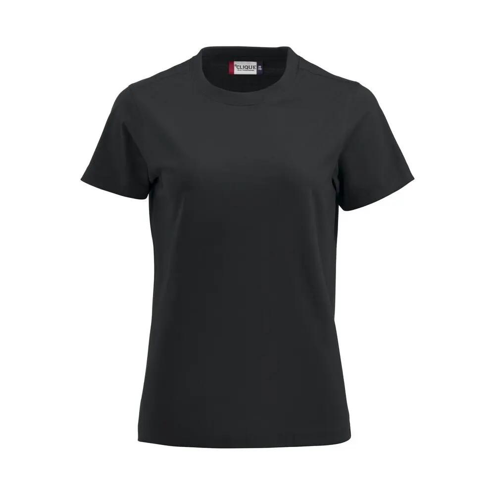 Womens/Ladies Premium Cotton TShirt (Black)