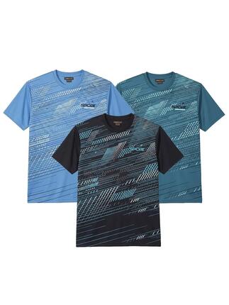 Le Lot de 3 Tee-Shirts Flammés Sporting